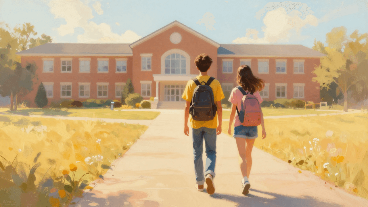 Students heading back to school